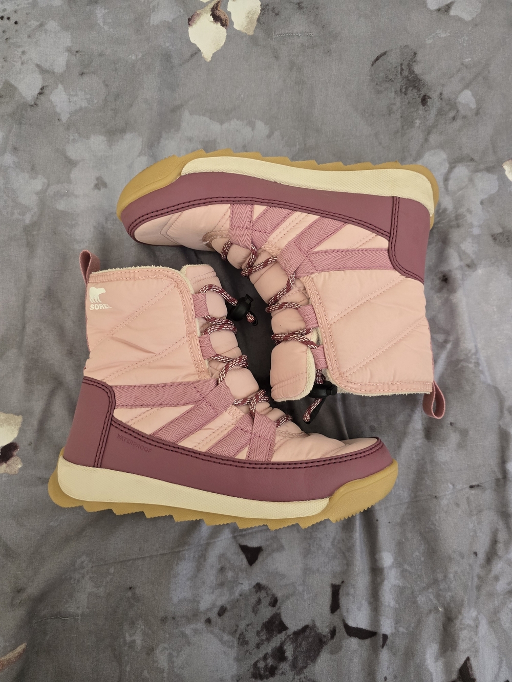 Sorel Pink Girls' Waterproof Boots